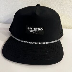 Black Men's Melin Hat